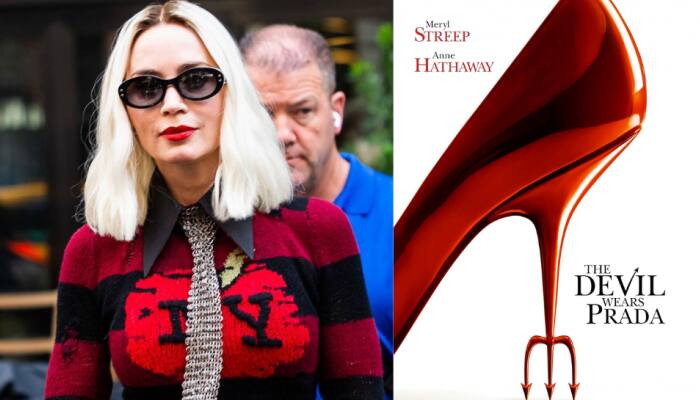 Emily Blunt's Striking NEW Look From 'The Devil Wears Prada 2' Set Breaks The Internet