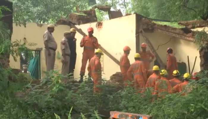 Roof Collapse at Dargah Sharif Patte Shah Near Humayun’s Tomb: 6 Killed, Multiple Rescued