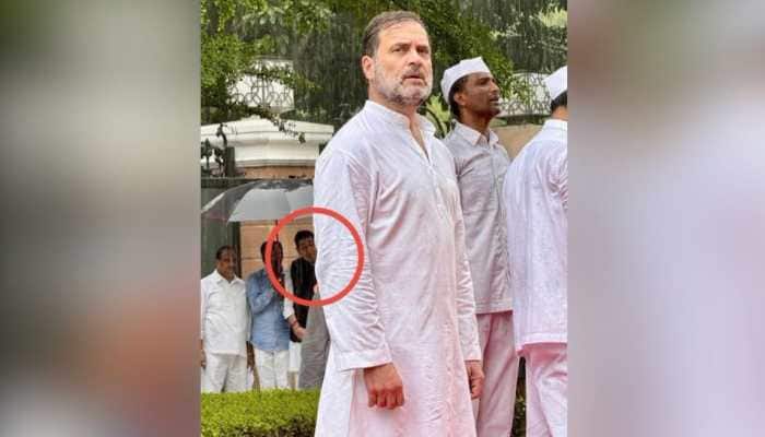 Rahul Gandhi’s Viral Photo With Jagdish Tytler Triggers Backlash By BJP's Sirsa, Malviya