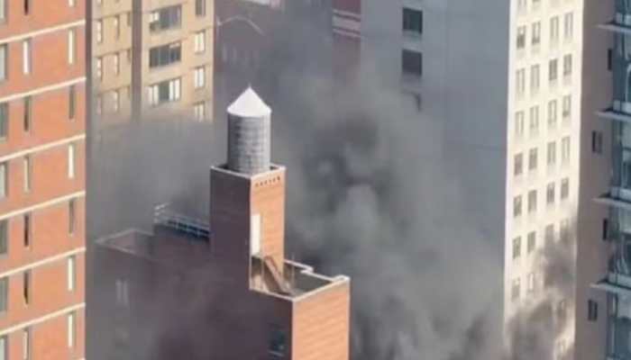 Fire Breaks Out In New York Residential Building; Over 100 Firefighters Deployed