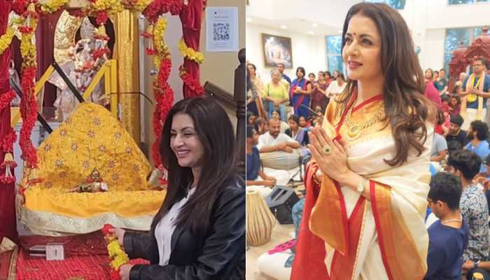 Bhagyashree Offers Prayers At 2 Famous Krishna Temples On Janmashtami 2025, Feels 'Fortunate'
