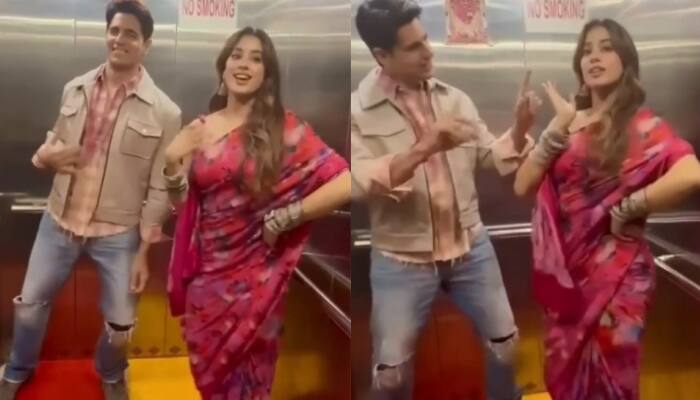 Janhvi Kapoor, Sidharth Malhotra's Backstage Rehearsal On Param Sundari Song 'Danger' Goes Viral - WATCH 