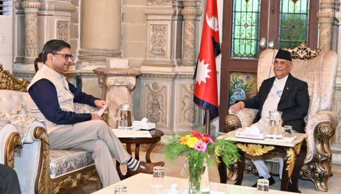Foreign Secy Vikram Misri Meets Nepal PM Oli, Discusses Bilateral Cooperation
