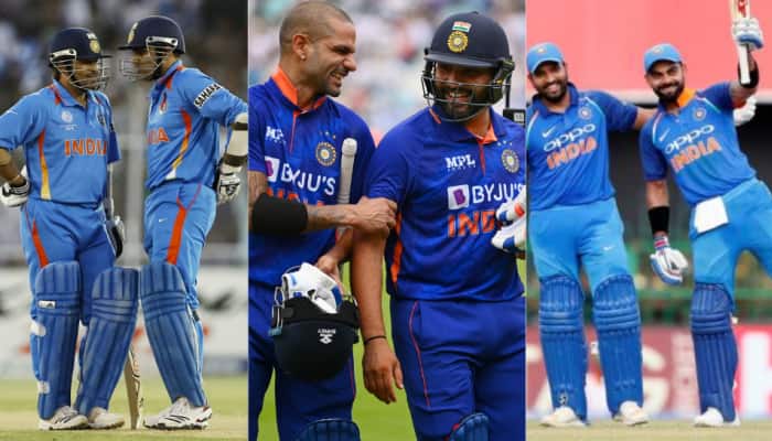 Rohit Sharma-Shikhar Dhawan To Dravid-Laxman: Indian Batting Duos With The Highest Percentage Of Runs In Wins