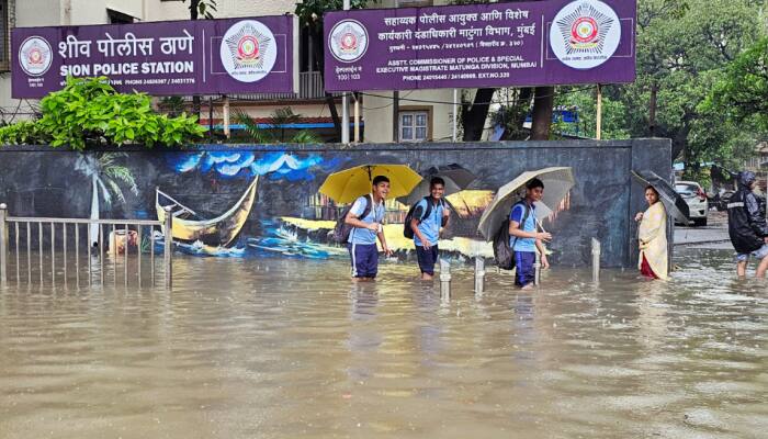 Mumbai Rains Force School Holidays, University Exam Rescheduling; City Waterlogged