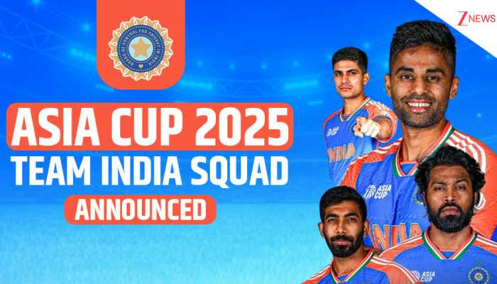 India Announce 15-Member Squad for Asia Cup 2025: Suryakumar Yadav to Lead, Shubman Gill Named Vice-Captain, Bumrah And Arshdeep To Lead Pace Attack