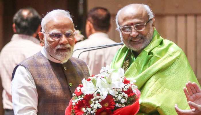 CP Radhakrishnan Files Nomination For Vice Presidential Election 