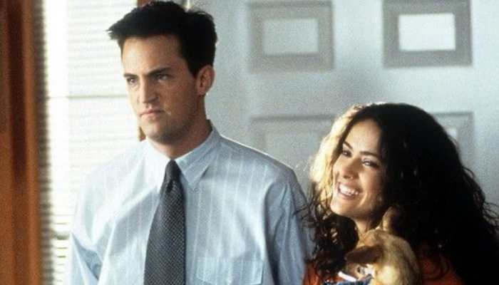Salma Hayek Shares Throwback Pic With Matthew Perry