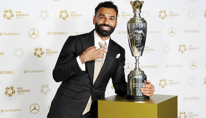 Mohamed Salah Creates History, Wins PFA Player Of The Year For Record Third Time