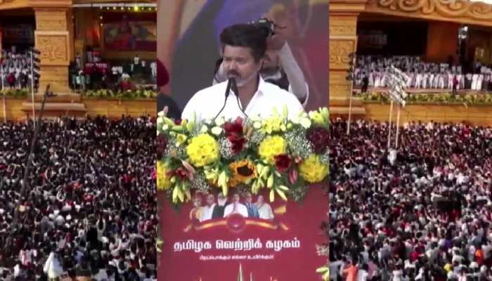 'Lion Hunts Alone': TVK's Vijay Rules Out Alliance For Tamil Nadu Assembly Polls; Slams DMK, BJP