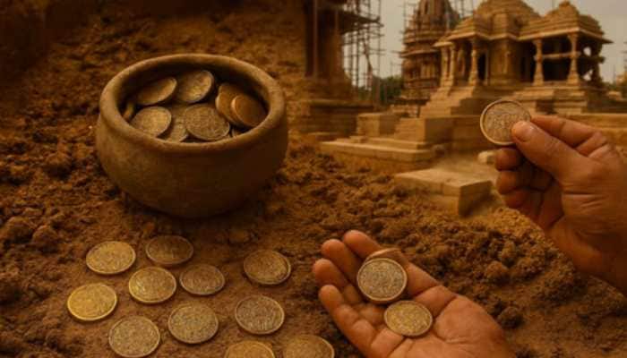Madhya Pradesh: Rare Medieval-Era Coins Found During Temple Construction in Morena