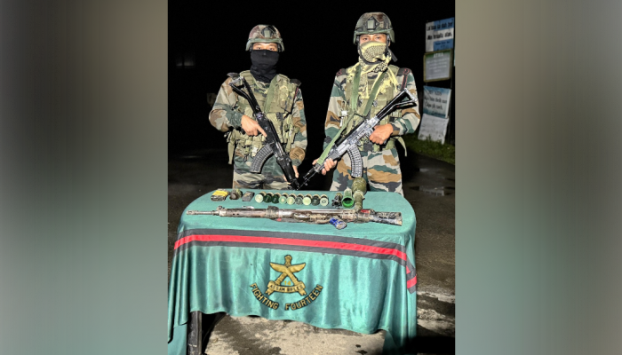 Assam Rifles Recovers Large Cache Of Arms And Ammunition In Mizoram