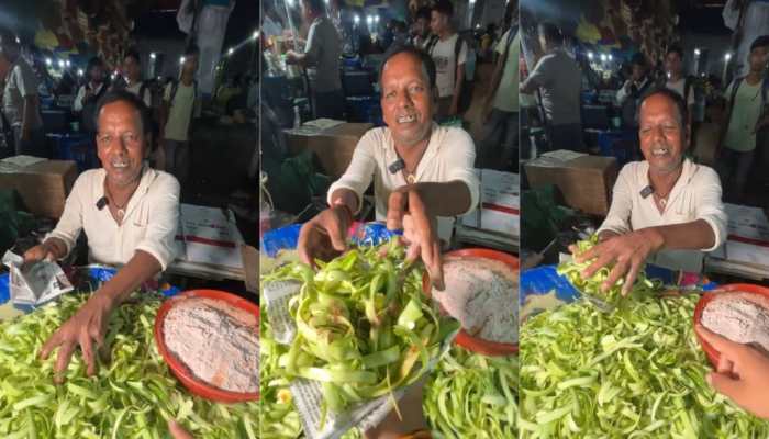 ‘Kya Kya Dekhna Padega’: Internet Reacts To Kolkata Man Selling Cucumber Peels | Video