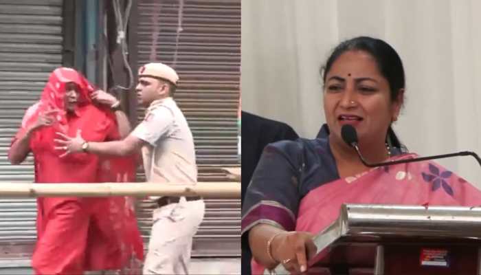 Disruption At Delhi CM Rekha Gupta’s First Public Event After Attack, Man Ejected From Event | VIDEO