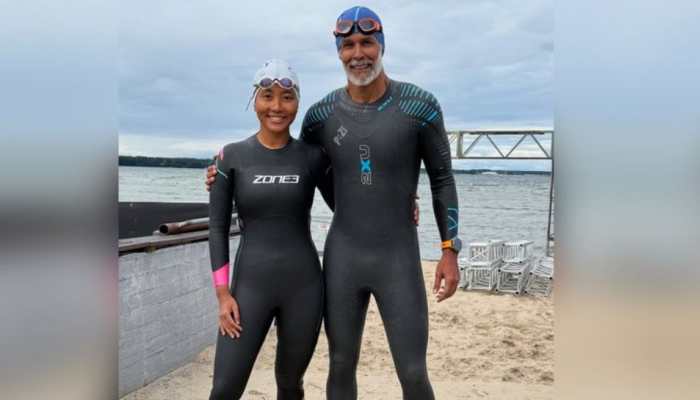 Milind Soman Returns To Ironman Triathlon After A Decade, Joins 80 Indians In Estonia With Wife Ankita Konwar