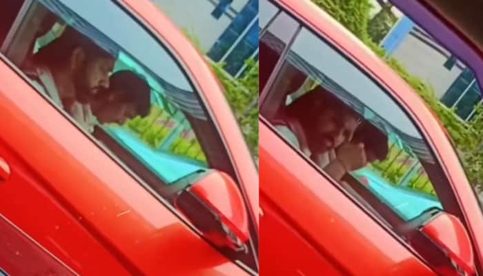 Rohit Sharma’s Lamborghini Stuck In Mumbai Traffic, But His Smile And Thumbs-Up Win Fans’ Hearts - Watch