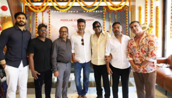 Prabhu Deva And Vadivelu Reunite After 25 Years For New Action-Adventure Film