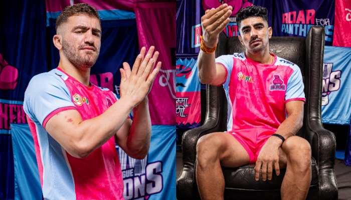 PKL 2025: Jaipur Pink Panthers Appoint Nitin Rawal As Captain, Reza Mirbagheri As Vice-Captain For Season 12