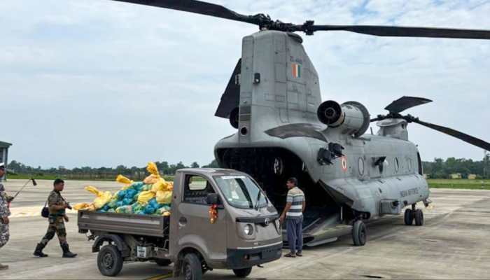 Indian Air Force Launches Major Flood Relief Operations In Jammu And Punjab