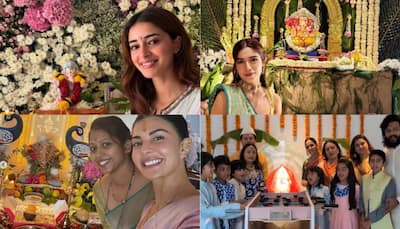  Ananya Panday, Jacqueline Fernandez, Riteish Deshmukh And More Welcome Bappa Home With 'Love & Creativity'