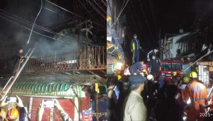 Nainital Fire: One Killed As Historic Old London House Burns Down | VIDEO