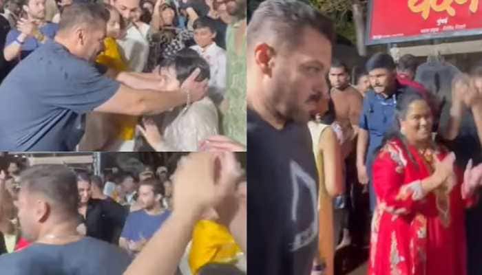 Salman Khan Dances On Dhol Beats At Sister Arpita Khan's Ganpati Visarjan 2025: Watch Video