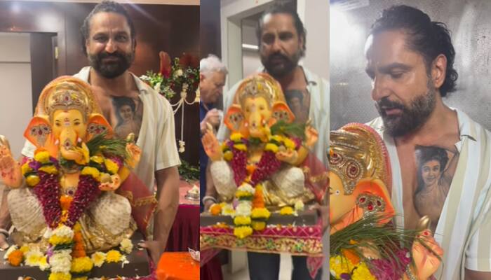 Ganesh Chaturthi 2025: Parag Tyagi Misses Late Wife Shefali Jariwala As He Welcomes Bappa