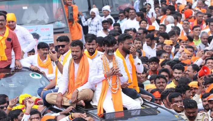 Manoj Jarange Patil’s Maratha Quota Protest Begins At Azad Maidan; Mumbai Traffic Advisory Issues