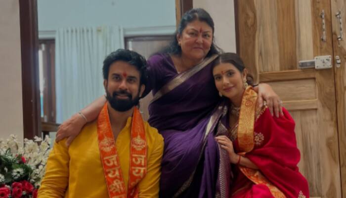 Ganesh Chaturthi 2025: Charu Asopa Reunites With Ex-Husband Rajeev Sen For Festive Celebrations - SEE PIC