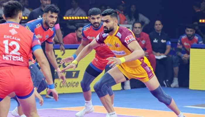 PKL Season 12: Sumit, Gagan Gowda Shine As UP Yoddhas Take Down Telugu Titans 40-35 In Vizag