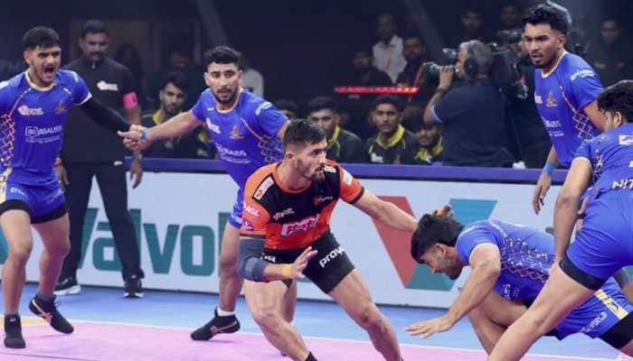 PKL 12: Ajit Chouhan, Anil Mohan Star As U Mumba Overcome Tamil Thalaivas In Close Encounter