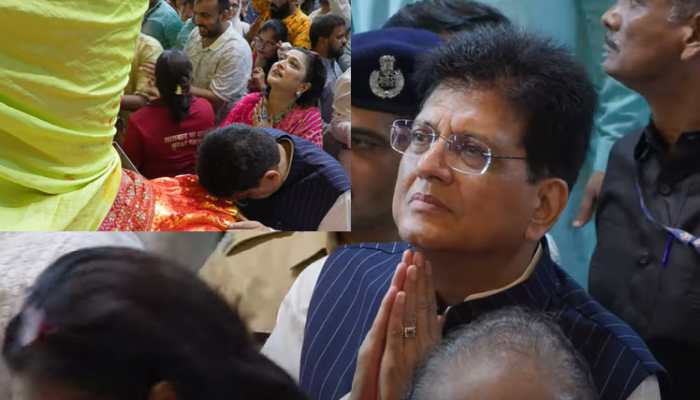 Ganesh Chaturthi 2025: Union Minister Piyush Goyal Visits Lalbaugcha Raja