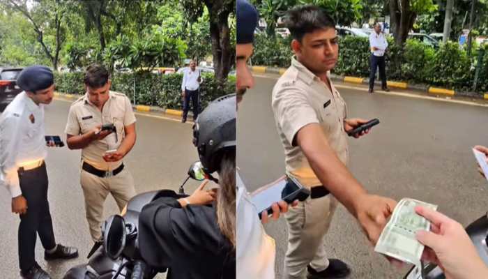 Gurugram Traffic Police Officials Challan Rs 1,000 From Japanese Tourists Without Receipt; Suspended After Online Uproar
