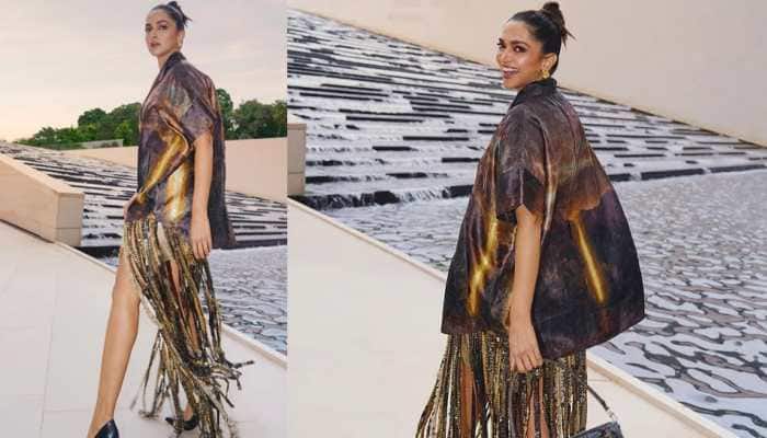 Deepika Padukone Rocks Her Statement Fringe Shirt At LV Event, Hubby Ranveer Singh Calls Her 'Hot Mama'