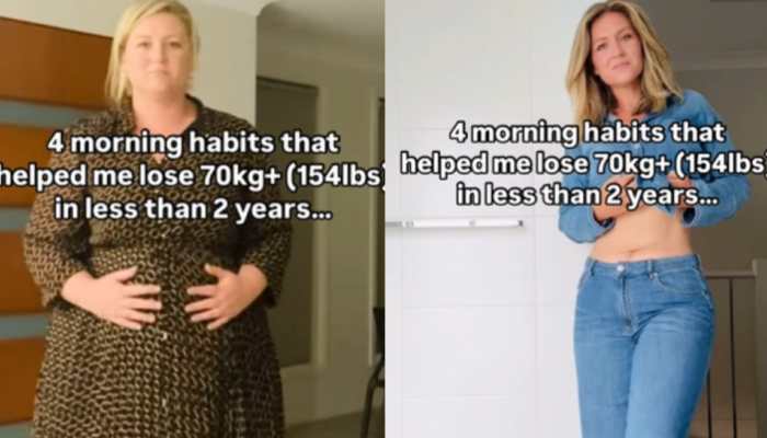 70 Kg Weight Loss Journey In 2 Years- Influencer Shares THESE 4 Simple Morning Habits Is The Reason