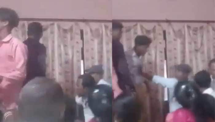 'Samosa Spat Sparks Family Fight', Angry Wife Thrashes Husband For Missing Snack | Watch Video