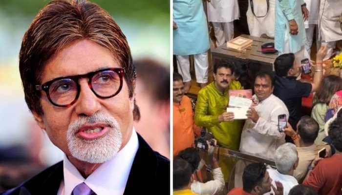 Amitabh Bachchan Donates Rs 11 Lakh To Lalbaugcha Raja