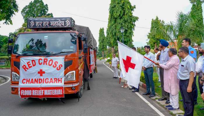 Punjab Steps Up: Governor Sends Flood Relief Trucks To Affected Areas