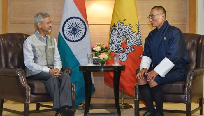 EAM Jaishankar Meets Bhutan PM Tobgay, Hails Unique And Time-Tested Ties