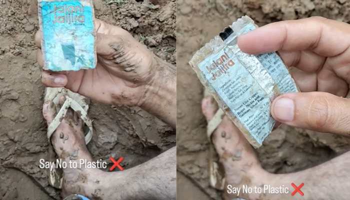 27-Year-Old Wrapper Found Intact: Viral Video Sparks Fresh Alarms On Plastic Pollution- Watch