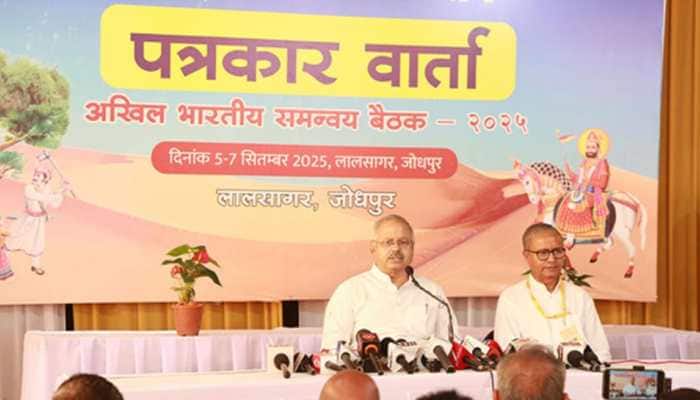 RSS Concludes Akhil Bharatiya Samanvay Baithak In Jodhpur With Focus On Education And Society