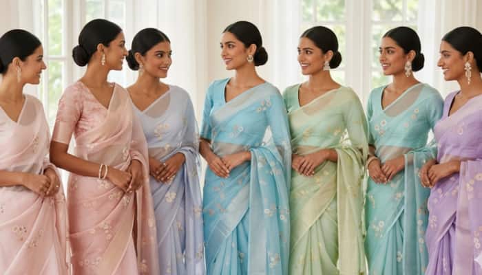 Flipkart Big Billion Days Sale from 23rd Sept: 4 Stunning Organza Sarees 
