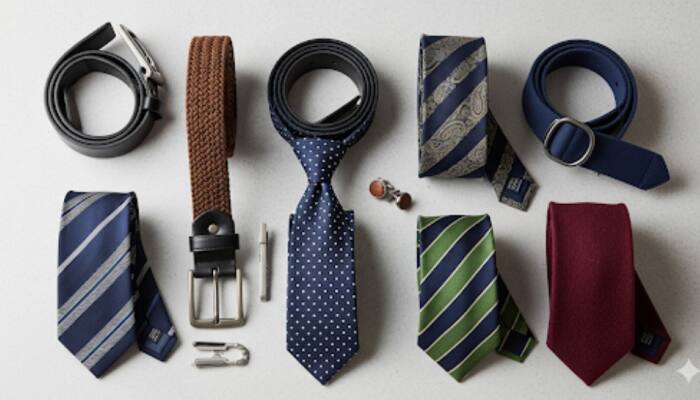 Men’s Belts and Ties That Blend Style, Versatility, and Comfort Seamlessly