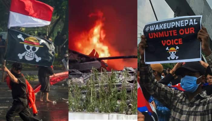 Nepal Protestors Flash Iconic Anime 'One Piece' Flag: What Is The 'Skull-And-Straw Hat Jolly Roger' Symbol And What Is Its Role In The Movement?