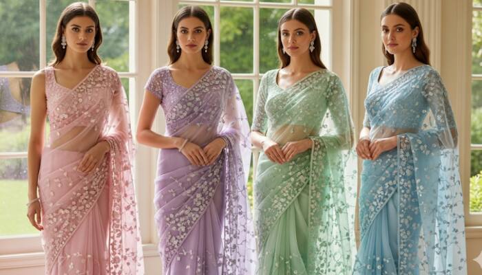 4 Bollywood-Inspired Organza Sarees That Redefine Glamour