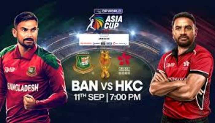 Bangladesh vs Hong Kong Live Streaming: Watch BAN vs HK Asia Cup 2025 T20I Online from Abu Dhabi