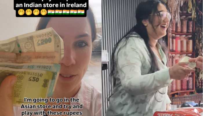 Watch: Foreign Woman Tries To Pay With Rupee At  Asain Store In Ireland; Video Of Sweet Moment Wins Hearts