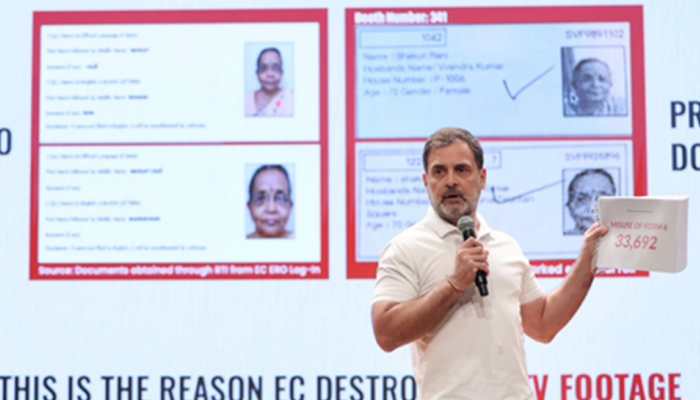 'Made In Myanmar': BJP Targets Rahul Gandhi Over 'Vote-Theft' PDFs; Congress Responds