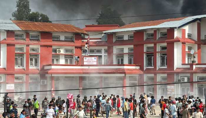 Gen Z Groups Clash Outside Nepal Army HQ Over Interim Leadership