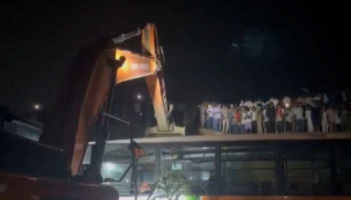 Uttar Pradesh: 5 Dead, 12 Injured As Bus Falls Off Bridge In Lucknow’s Kakori